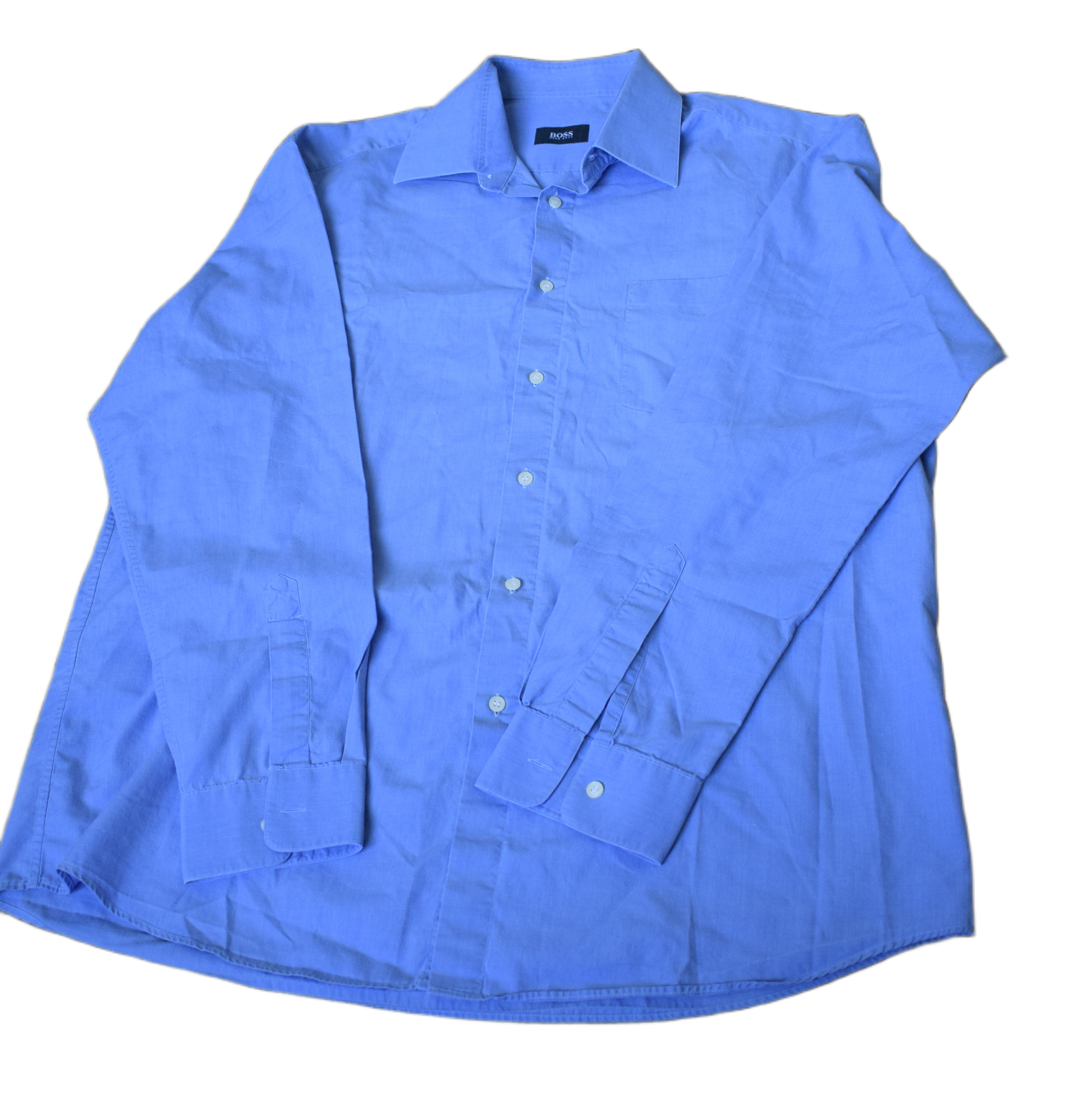 Blue BOSS Hugo Boss Long-Sleeved Shirt