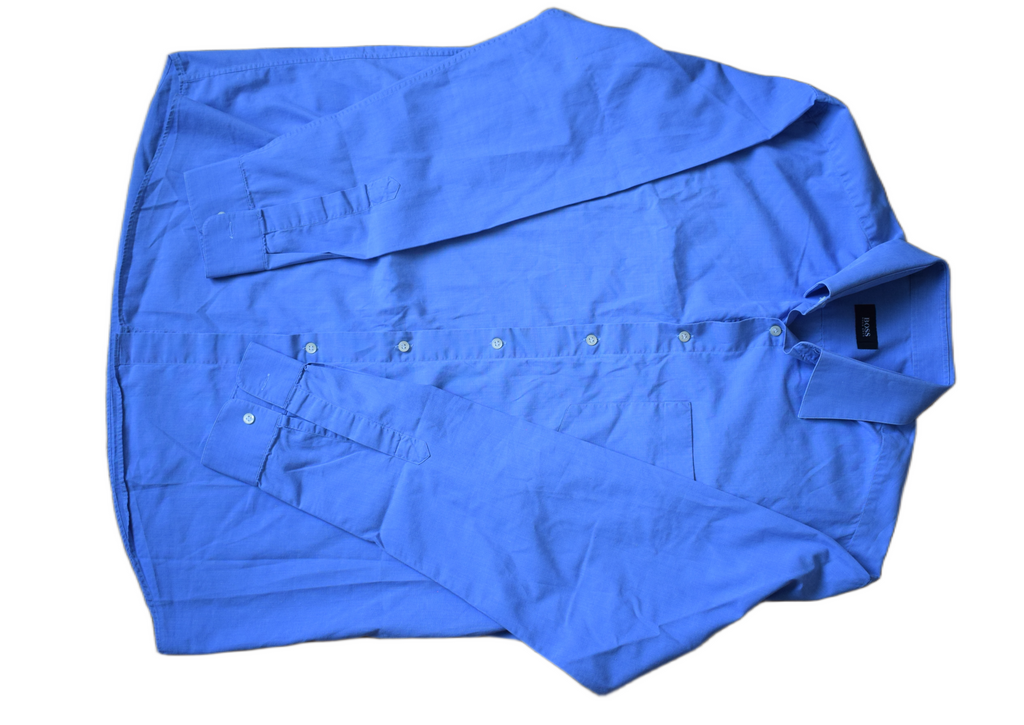 Blue BOSS Hugo Boss Long-Sleeved Shirt