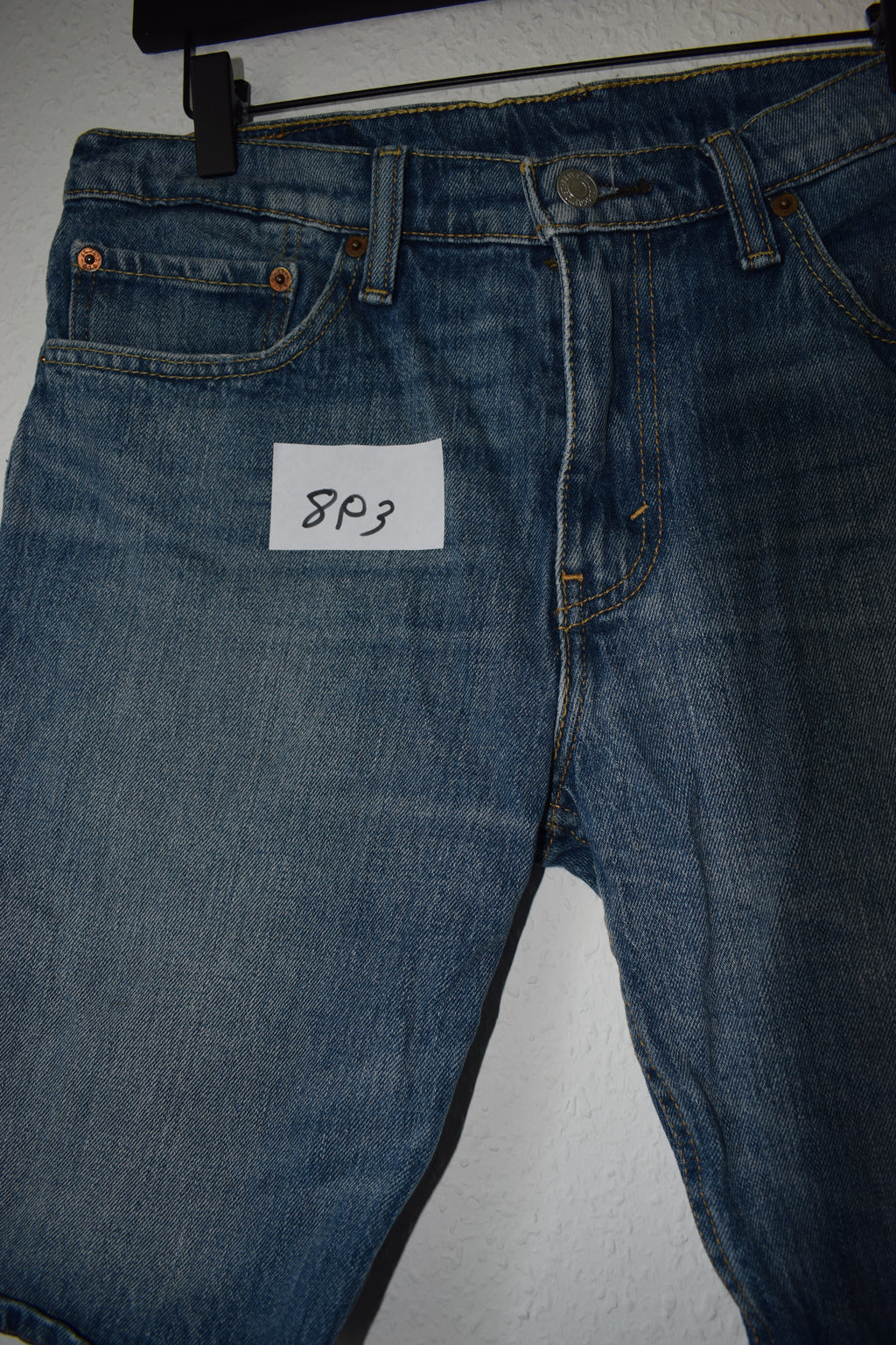 Levi's 511 Slim Fit Denim Shorts, Light Wash, W32