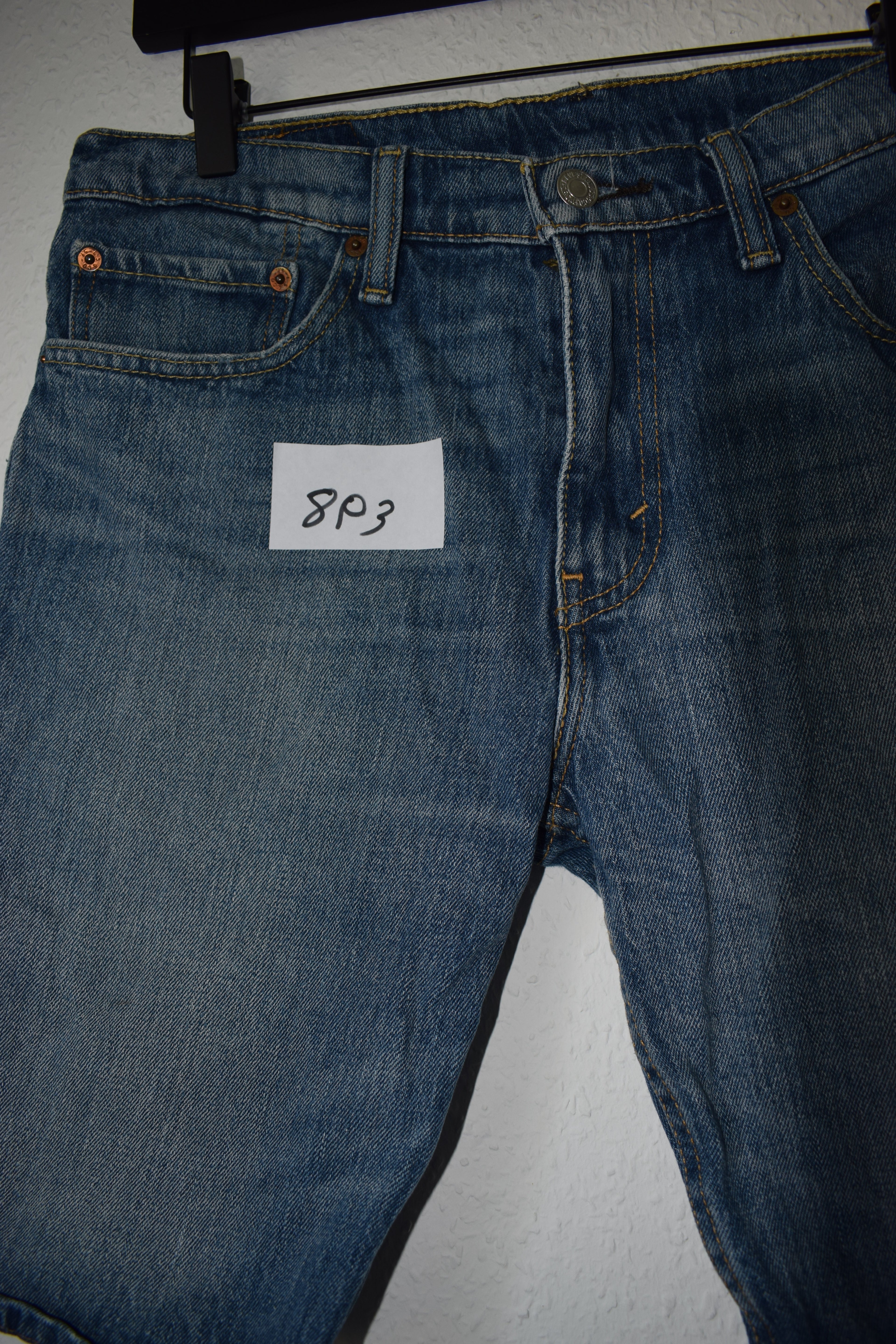 Levi's 511 Slim Fit Denim Shorts, Light Wash, W32