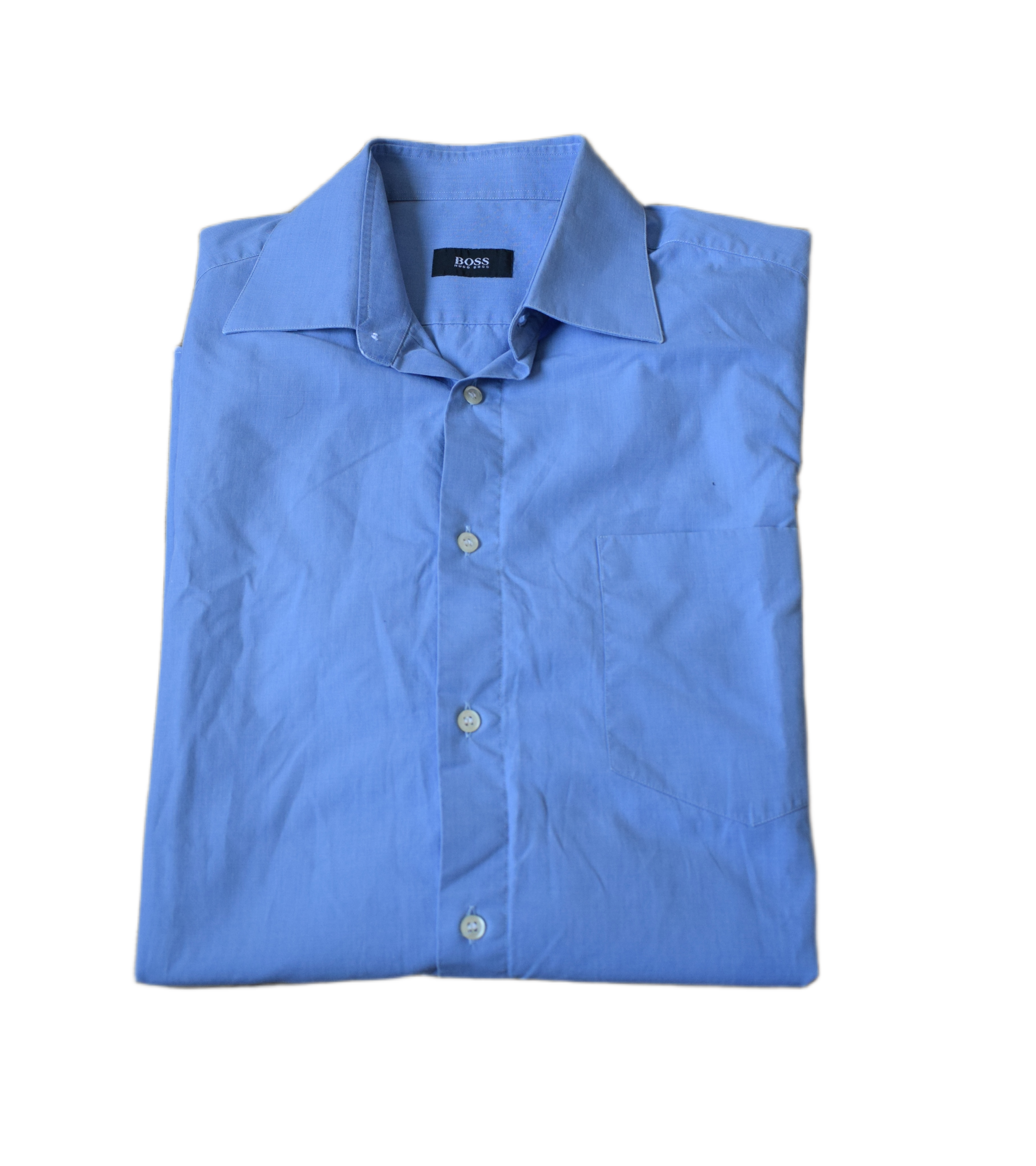 Blue BOSS Hugo Boss Long-Sleeved Shirt