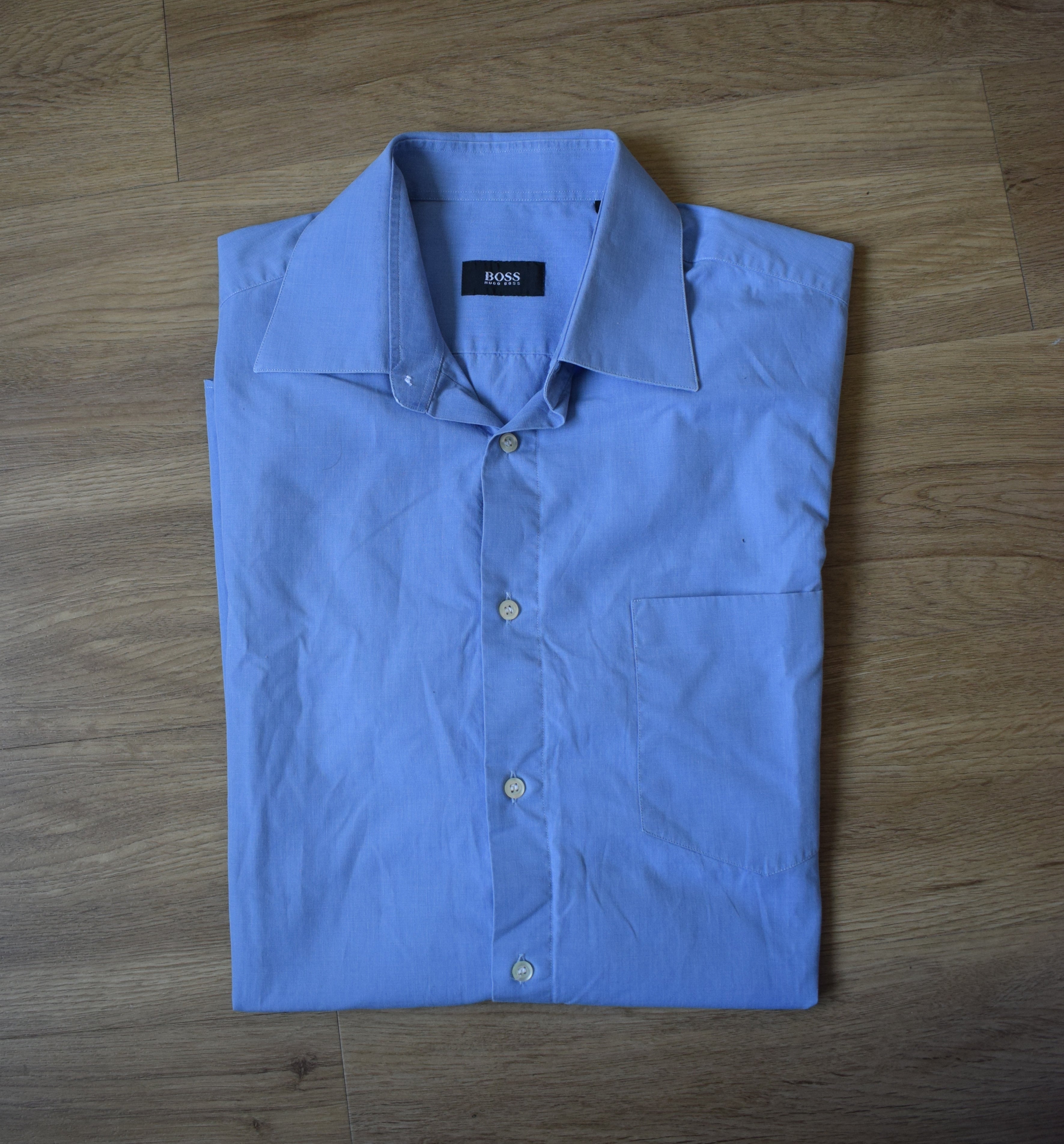 Blue BOSS Hugo Boss Long-Sleeved Shirt