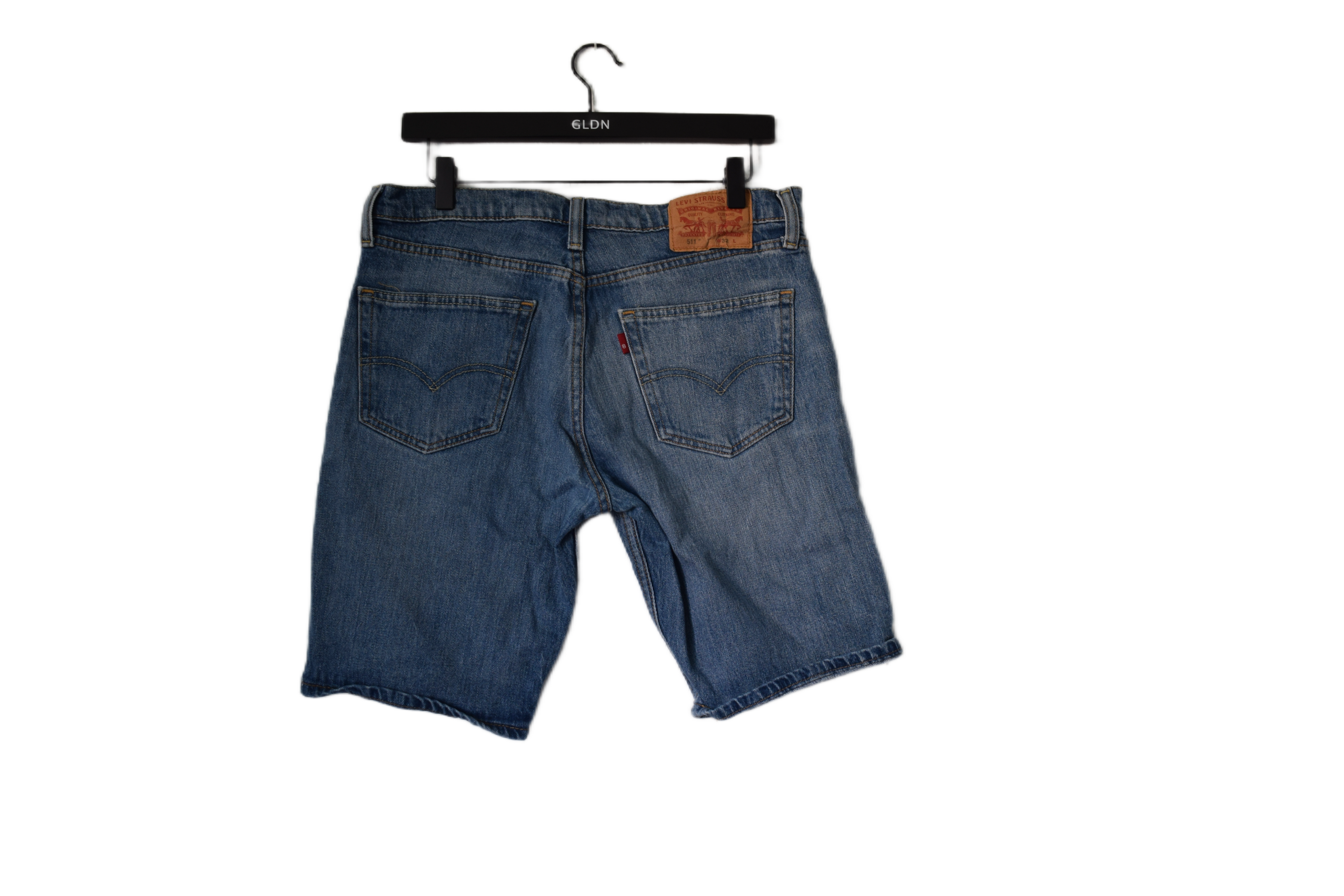 Levi's 511 Slim Fit Denim Shorts, Light Wash, W32