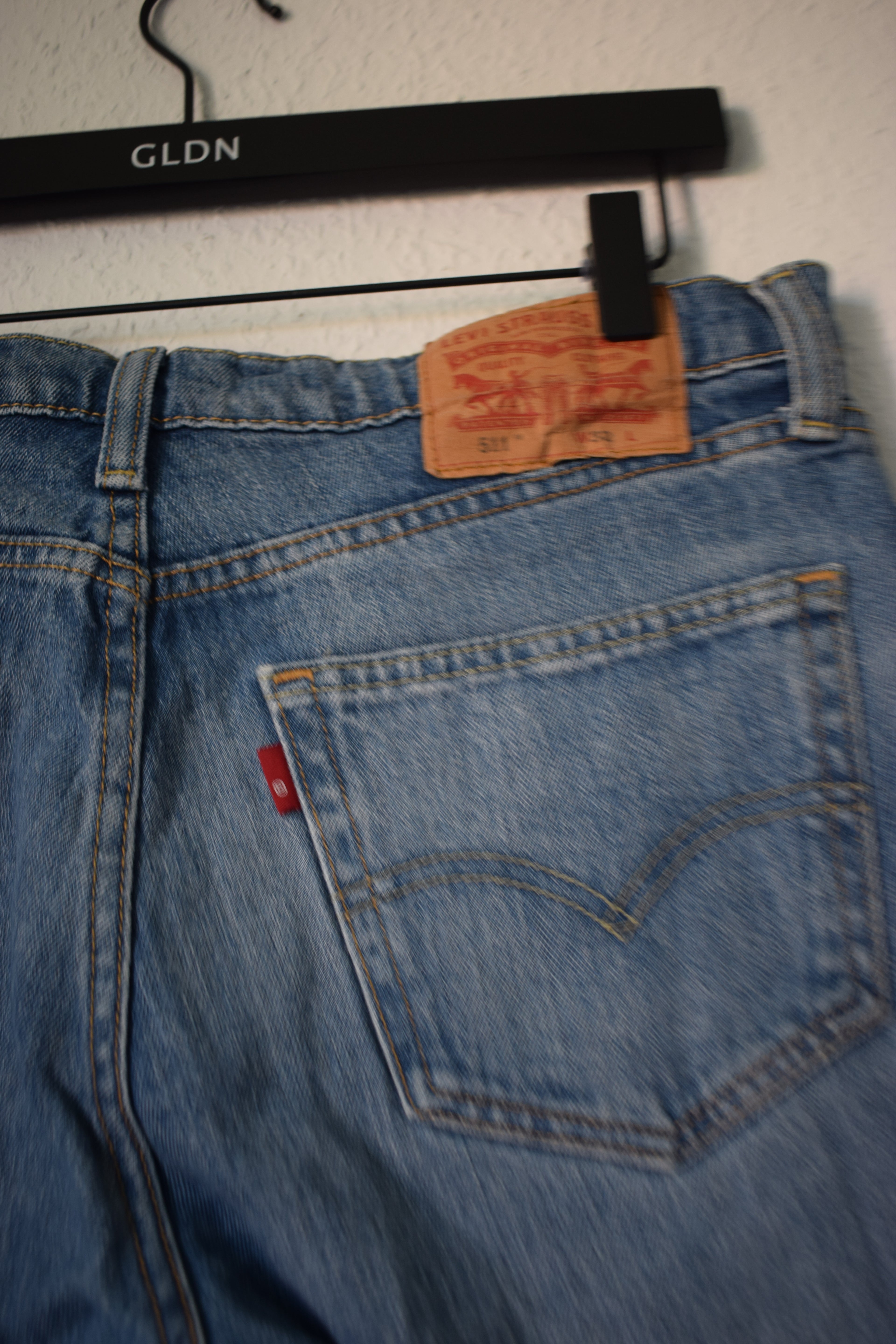 Levi's 511 Slim Fit Denim Shorts, Light Wash, W32