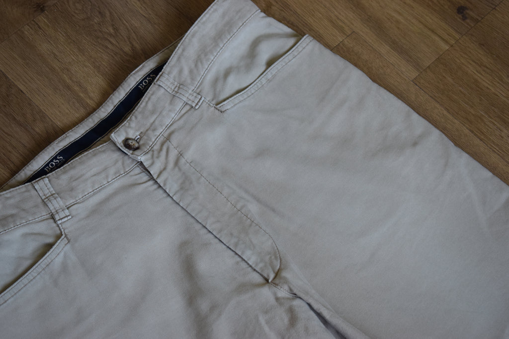 Hugo Boss Men's Wide Leg Chinos