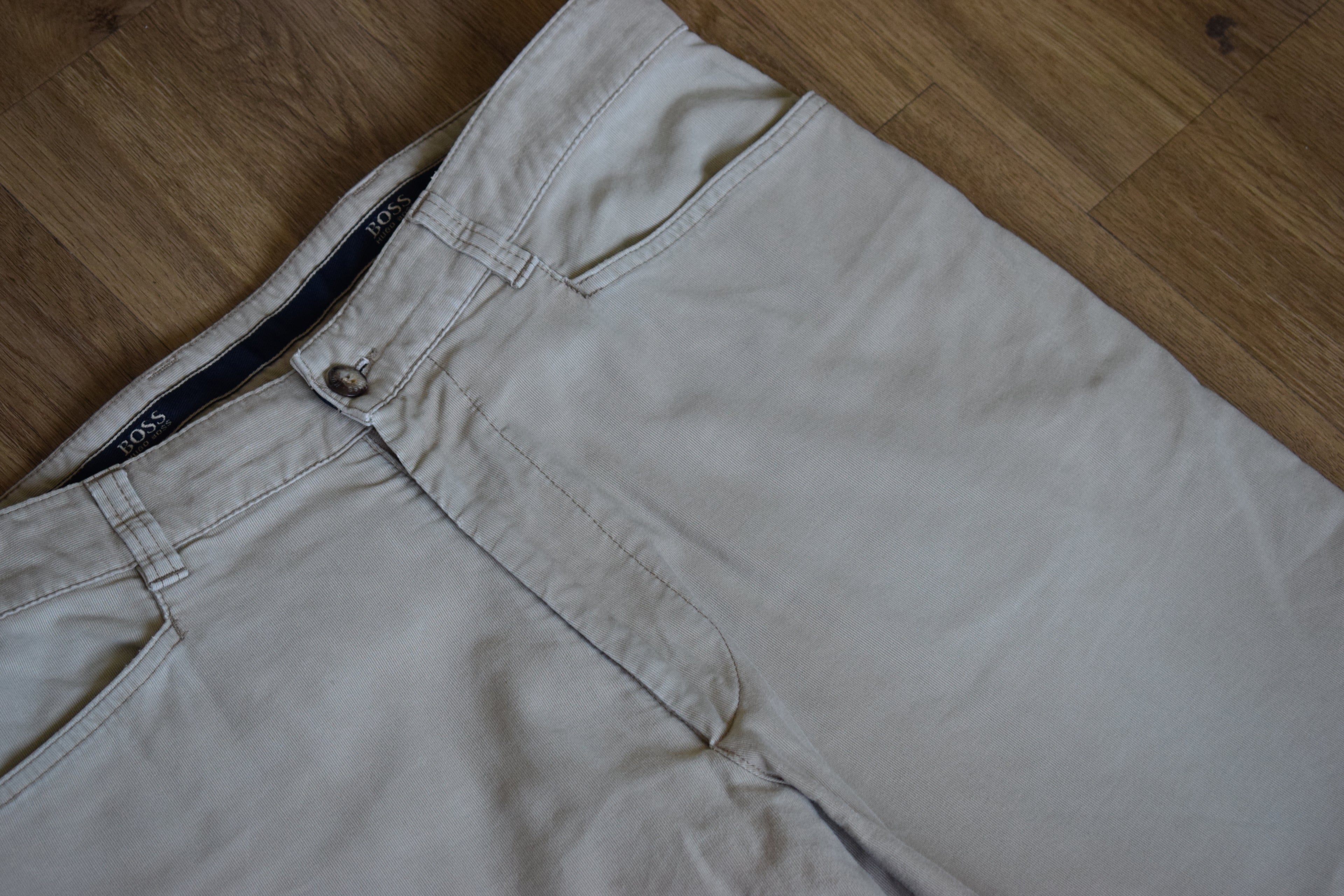 Hugo Boss Men's Wide Leg Chinos