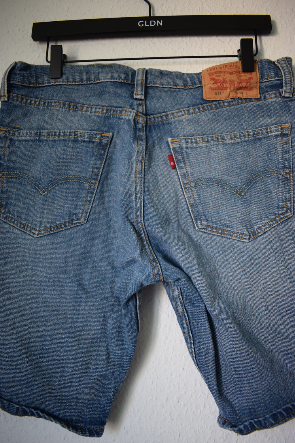 Levi's 511 Slim Fit Denim Shorts, Light Wash, W32