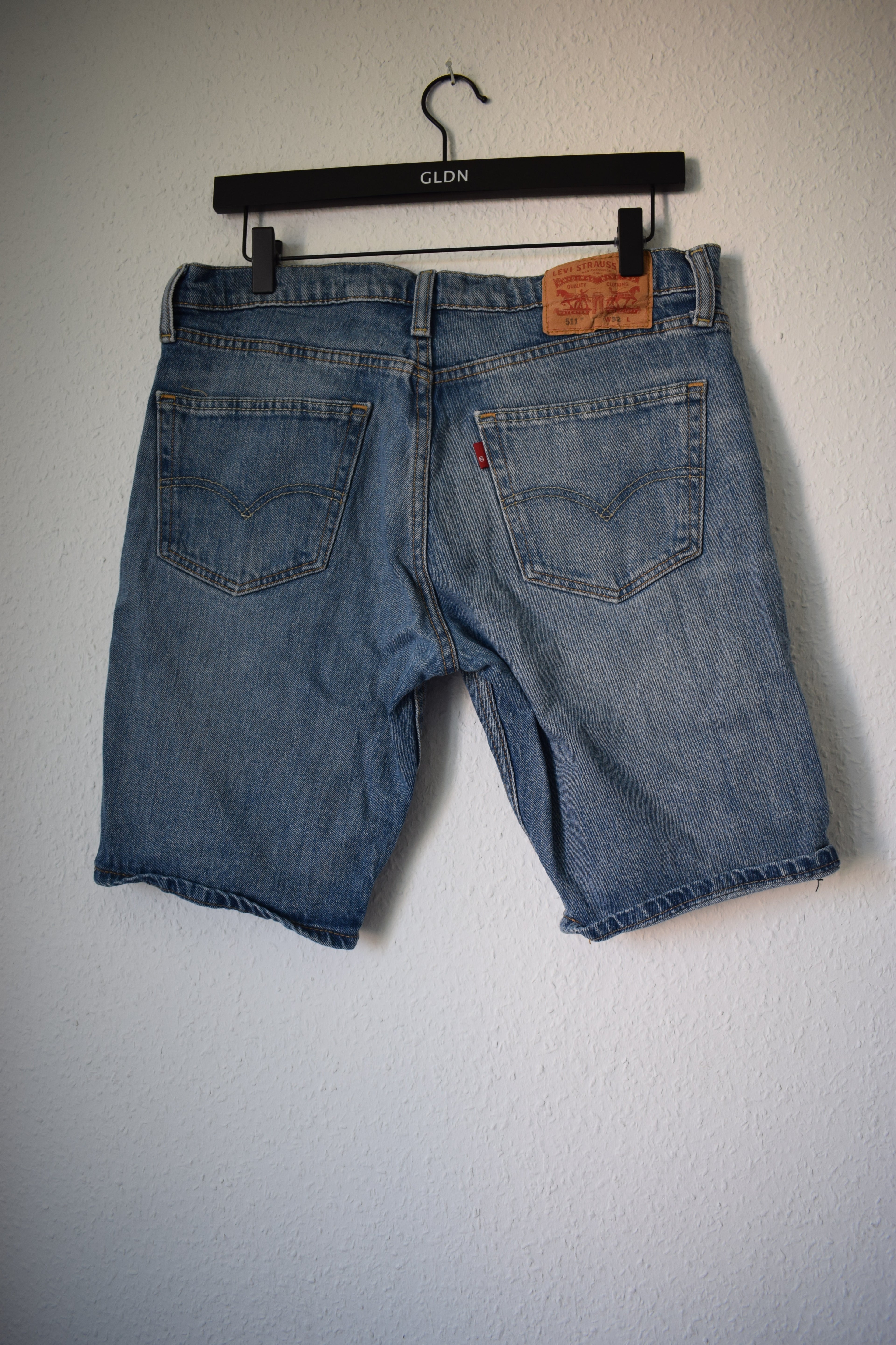 Levi's 511 Slim Fit Denim Shorts, Light Wash, W32