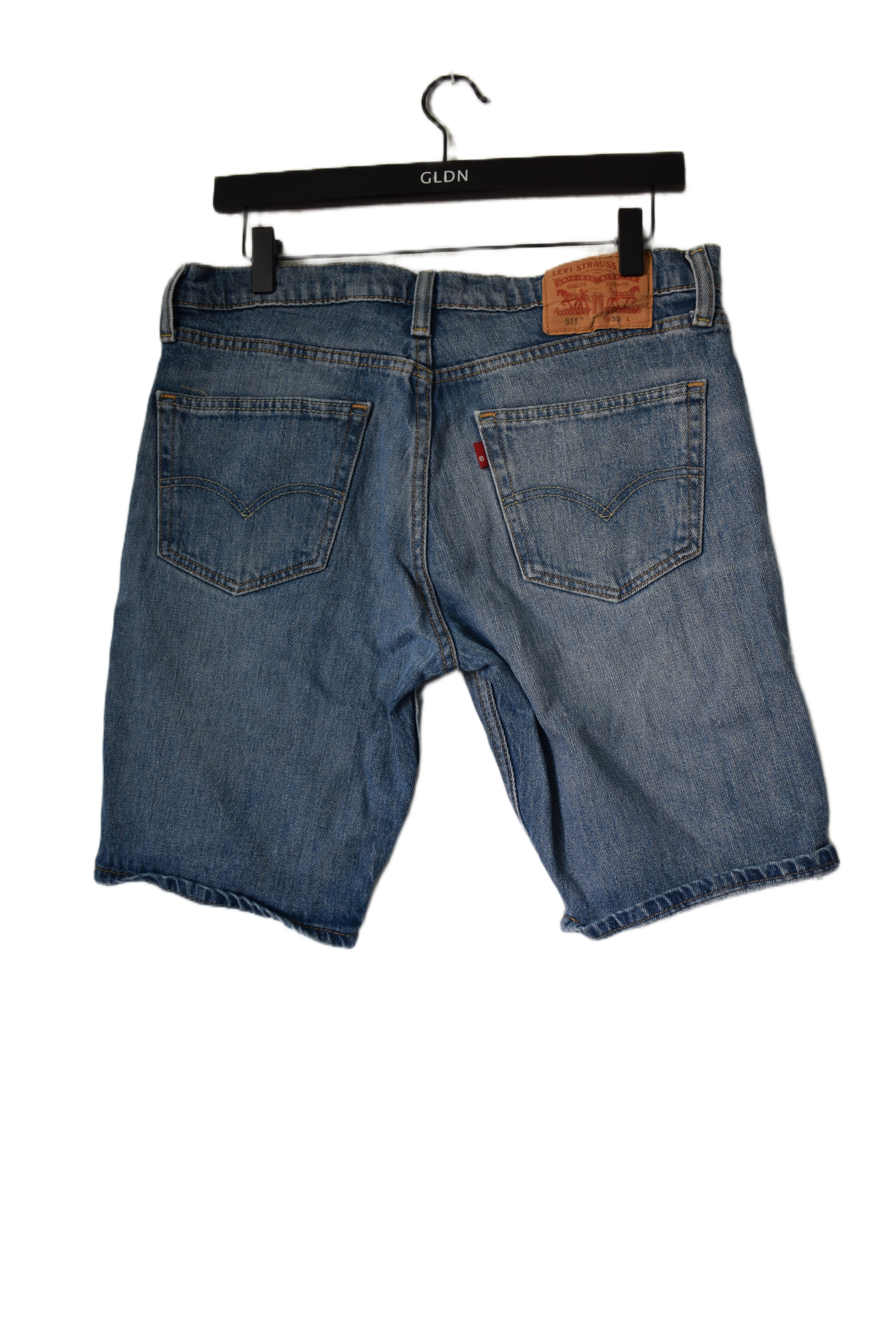 Levi's 511 Slim Fit Denim Shorts, Light Wash, W32