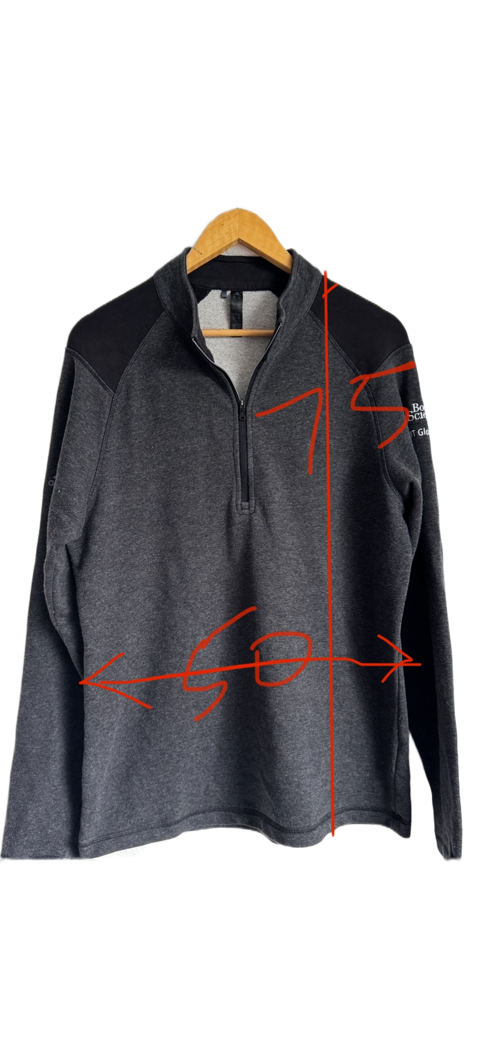Adidas x Boston Scientific IT Global Ops Half-Zip Pullover