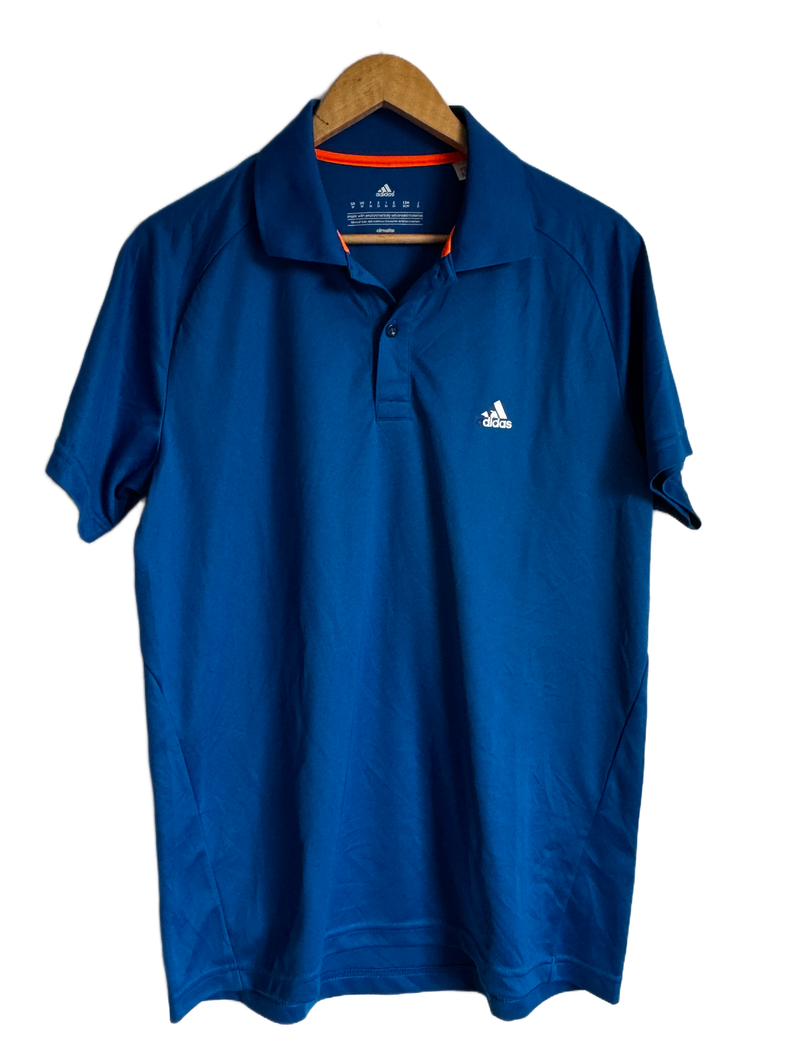 Adidas Polo Shirt - Blue Climalite