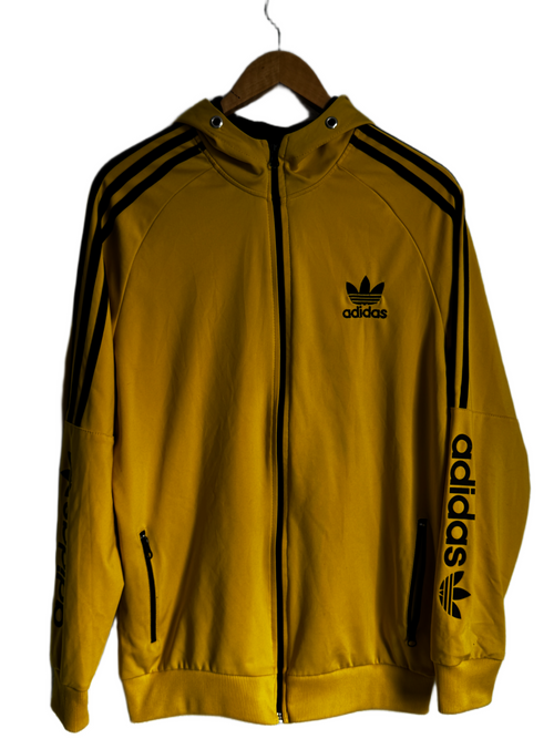 Adidas Trefoil Track Jacket - Yellow and Black