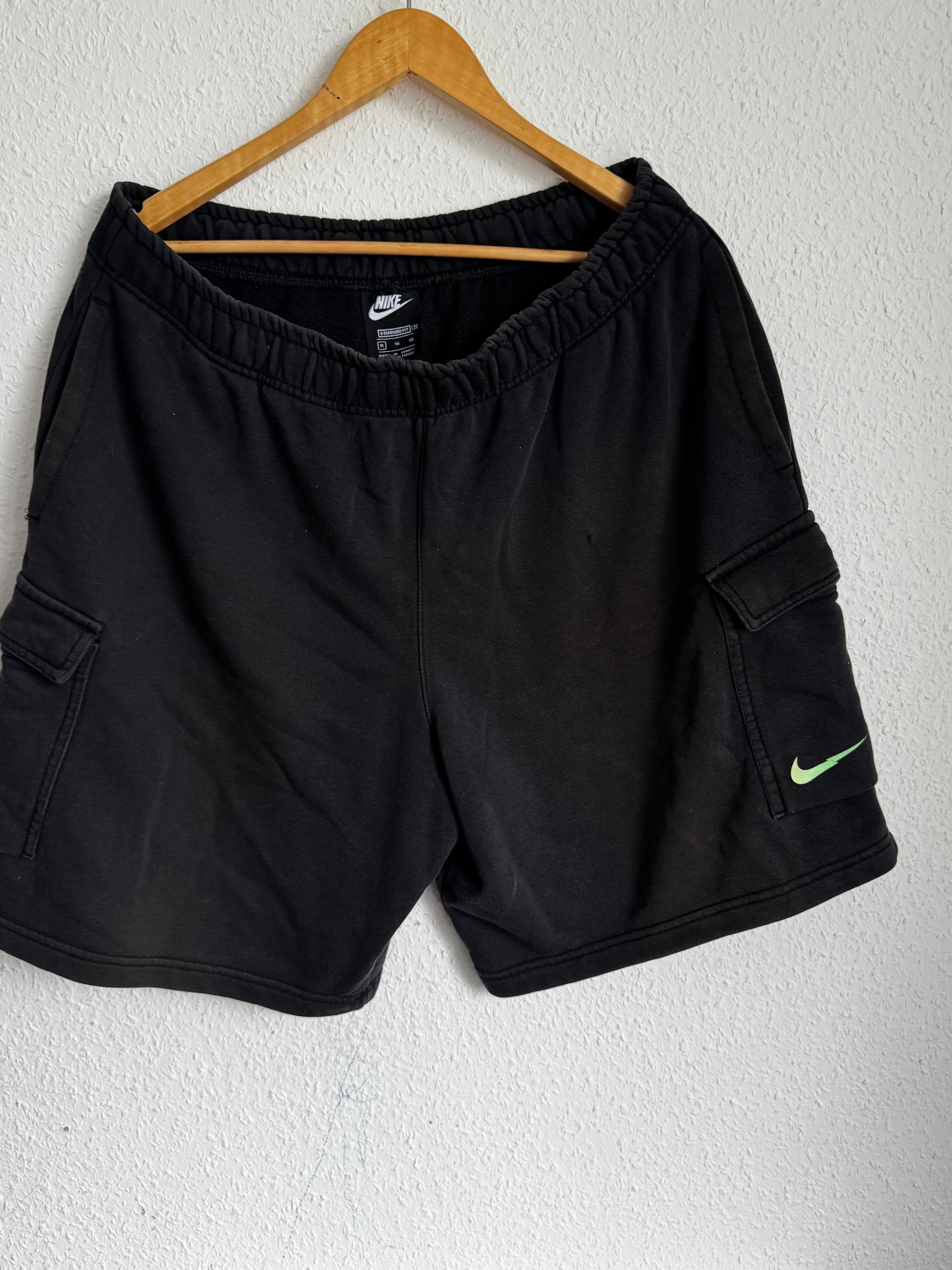 Black Nike Standard Fit Cargo Shorts