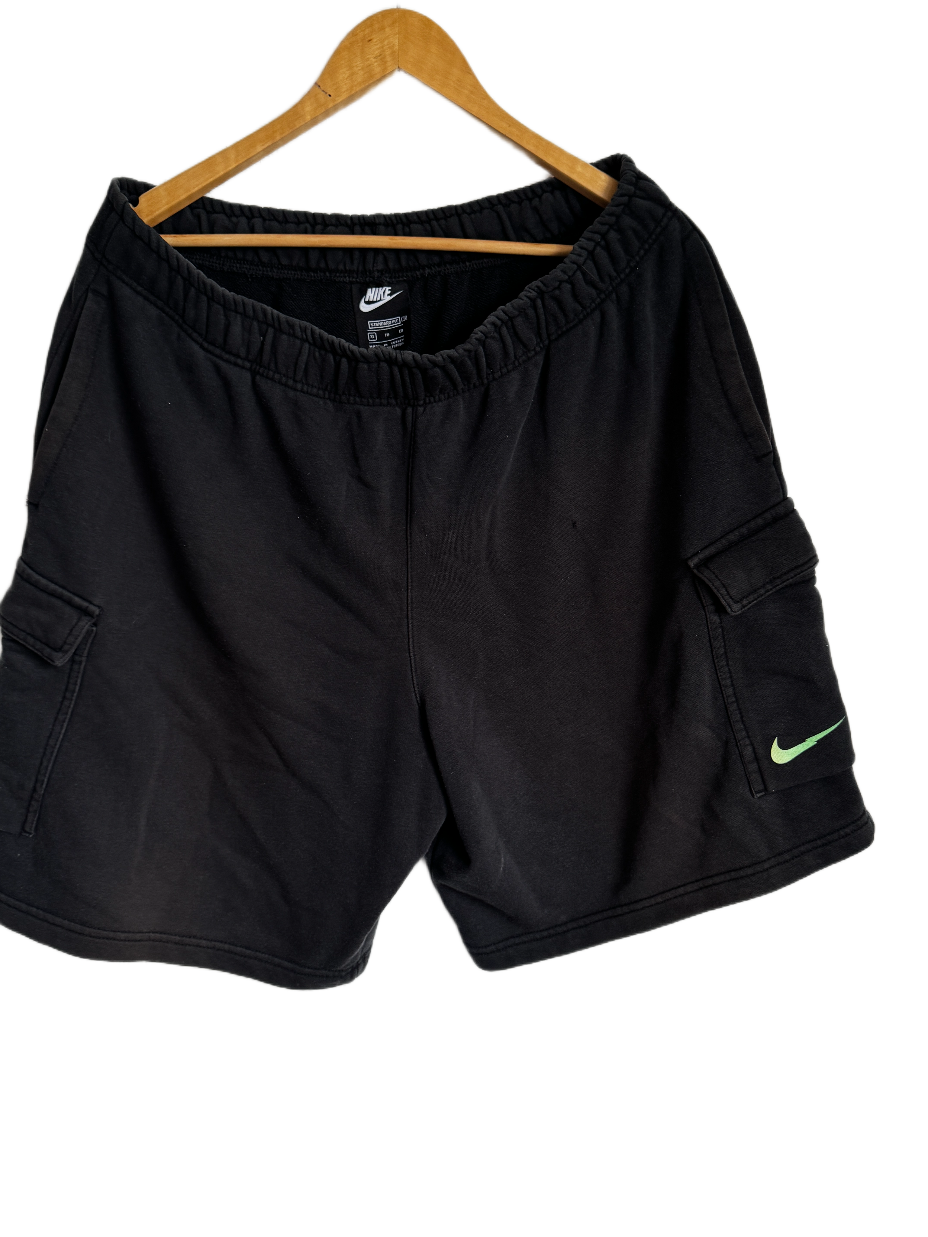 Black Nike Standard Fit Cargo Shorts