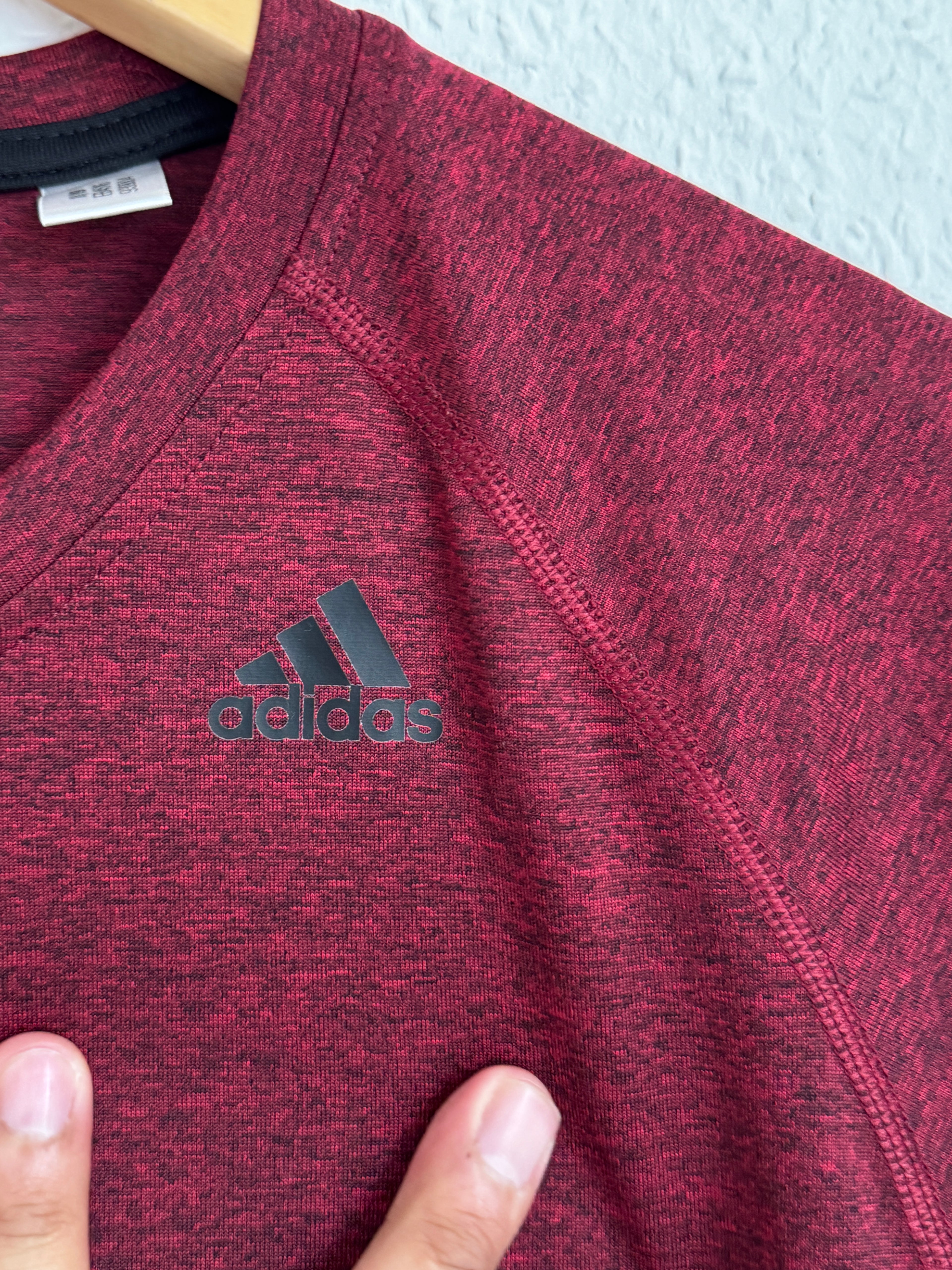 Adidas Climalite Training T-Shirt - Burgundy