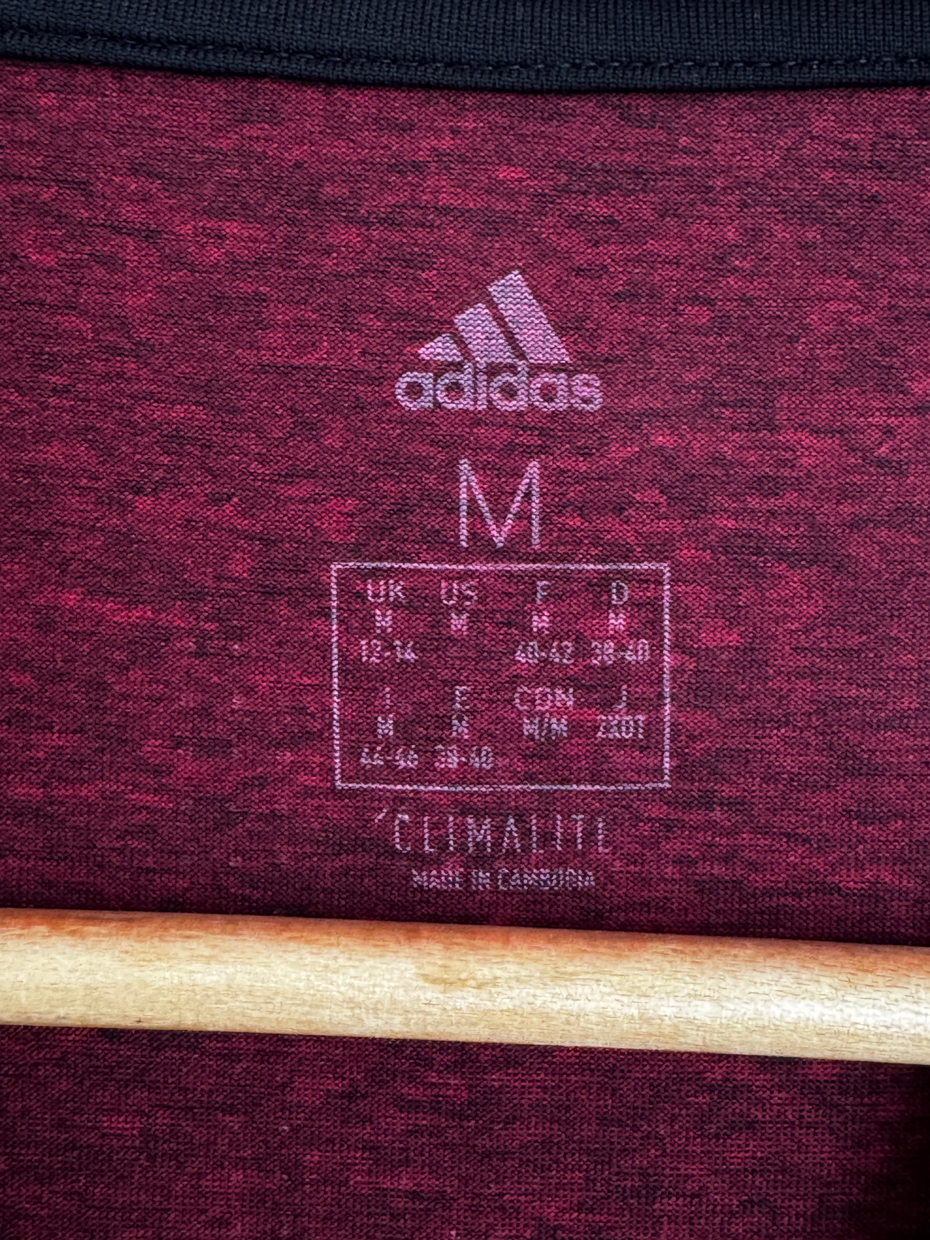 Adidas Climalite Training T-Shirt - Burgundy
