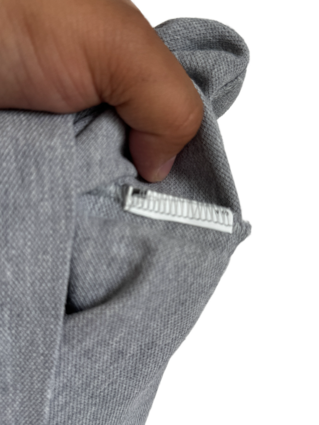 Men's Grey United Colors of Benetton Polo Shirt