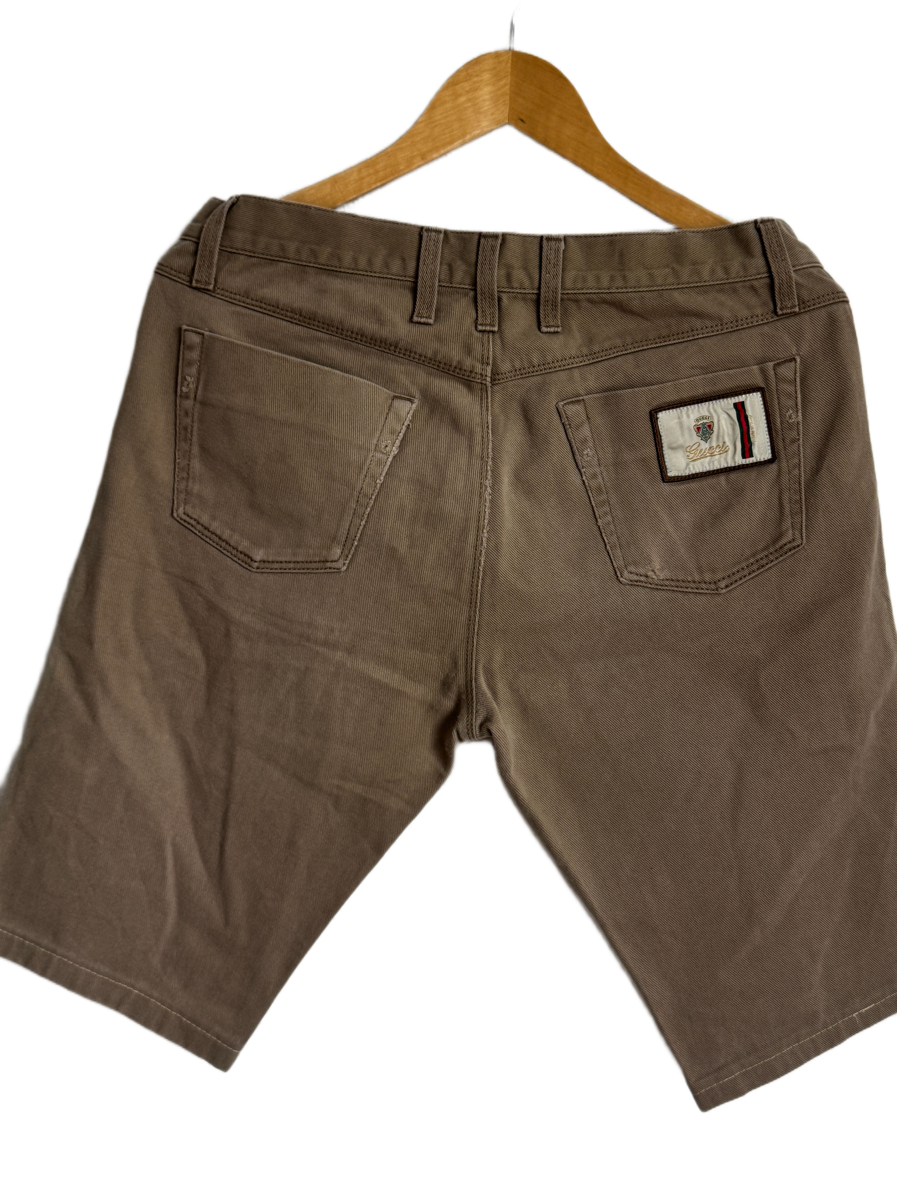 Gucci Brown Corduroy Shorts
