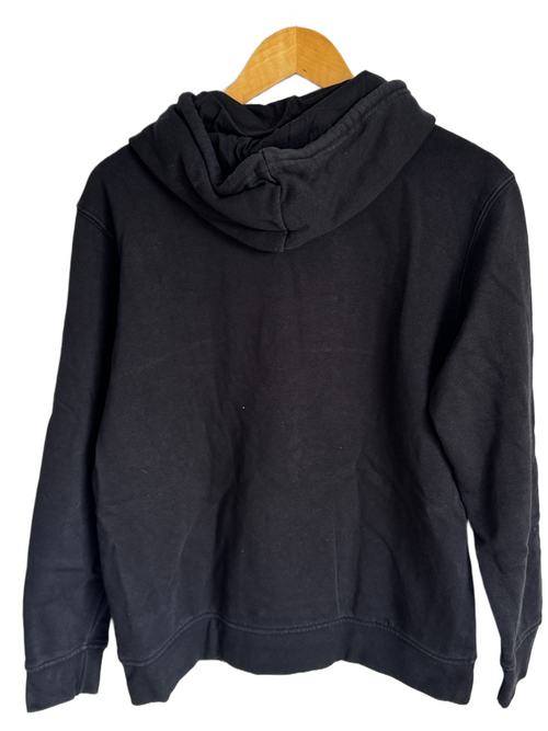 Adidas Black Hoodie with Trefoil Logo