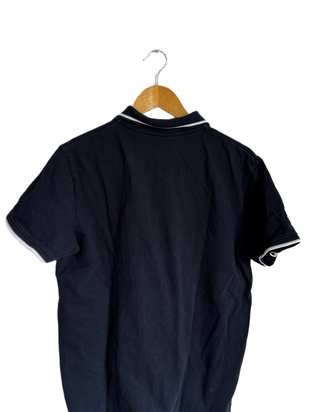 Men's Timberland Navy Polo Shirt - L/G Slim Fit - 100% Organic Cotton