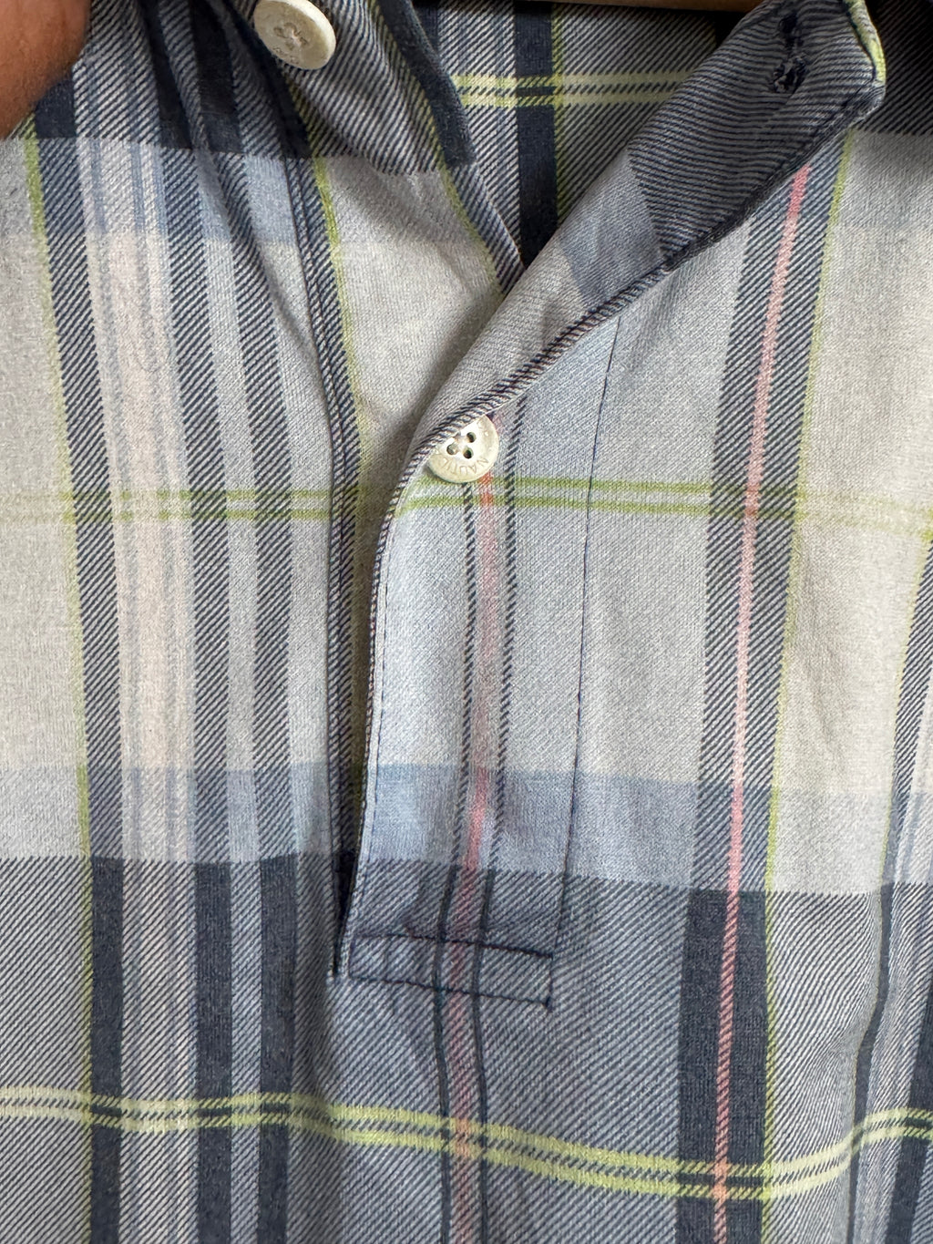 Nautica Plaid Polo Shirt - Size XL