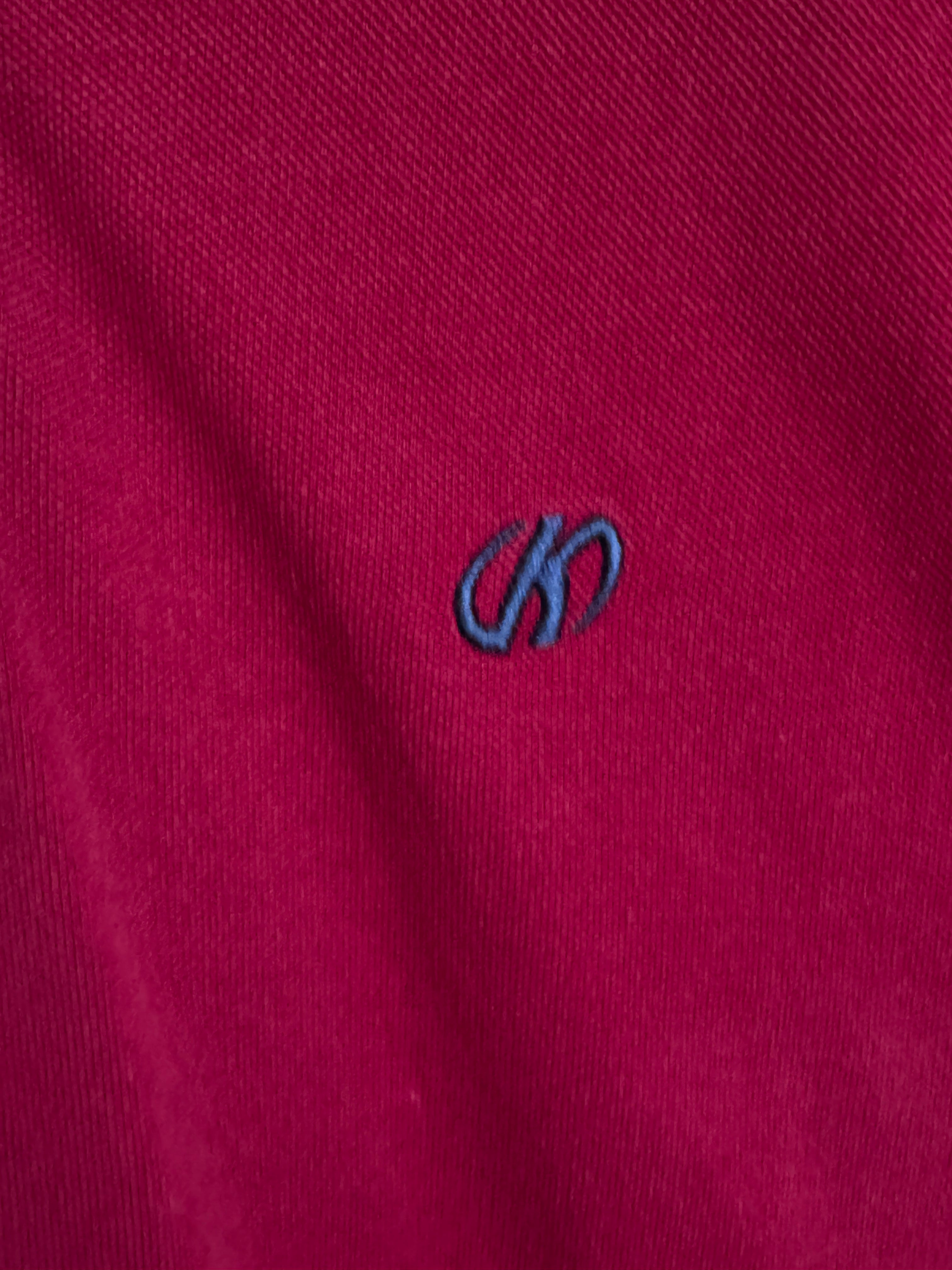 Maroon KeyUp Polo Shirt - Size XL