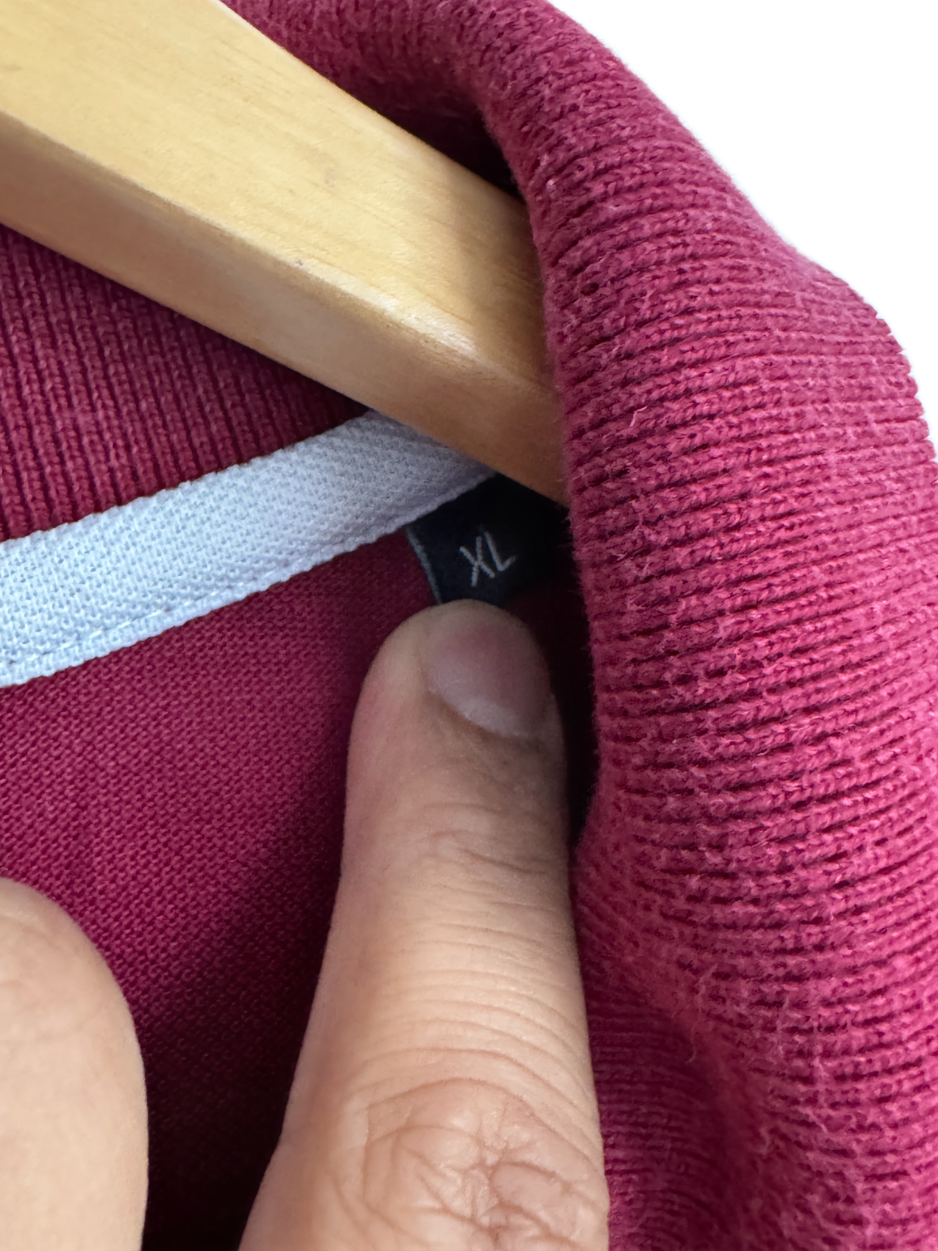 Maroon KeyUp Polo Shirt - Size XL