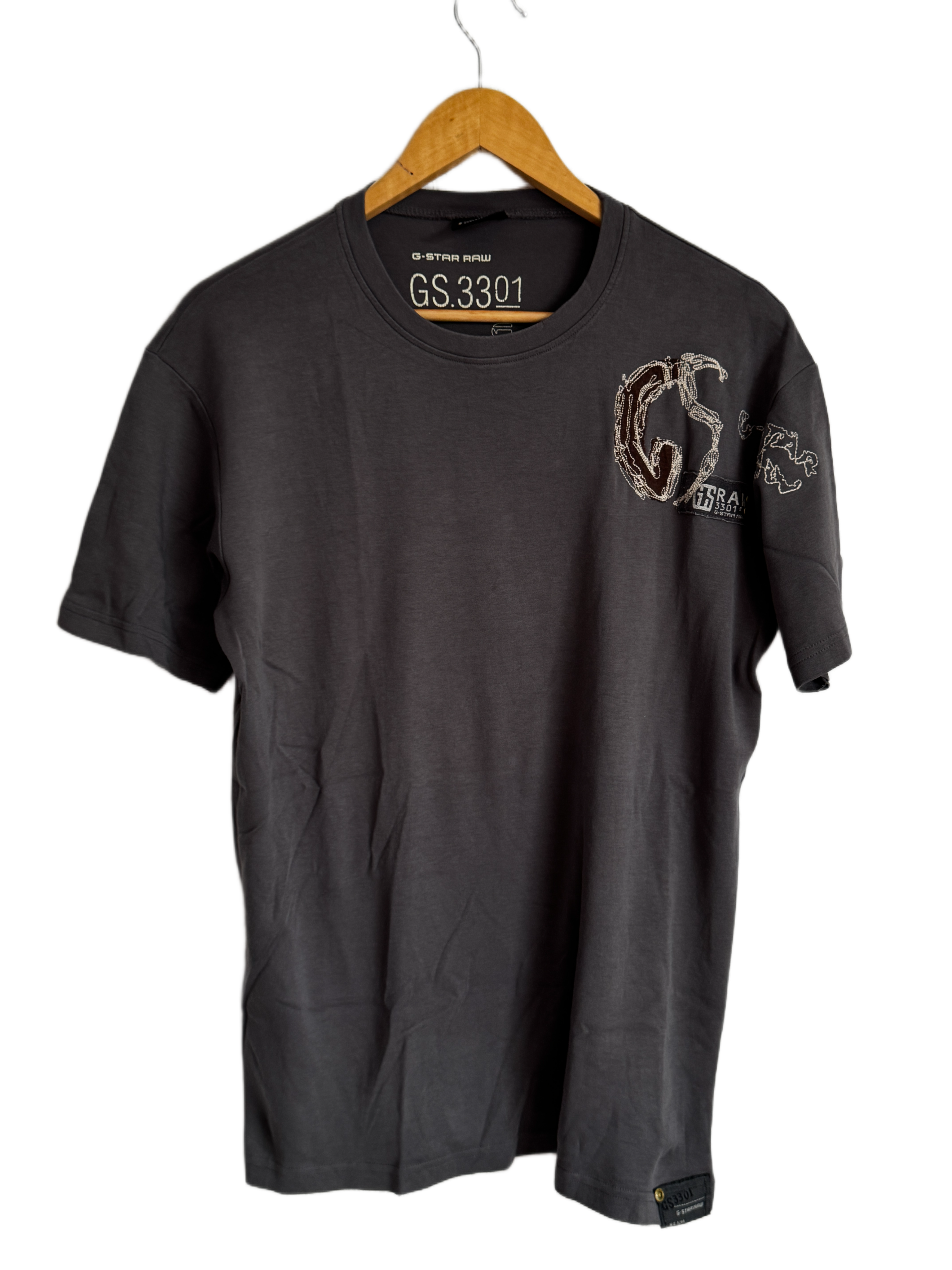 G-Star RAW GS 3301 Dark Grey T-Shirt