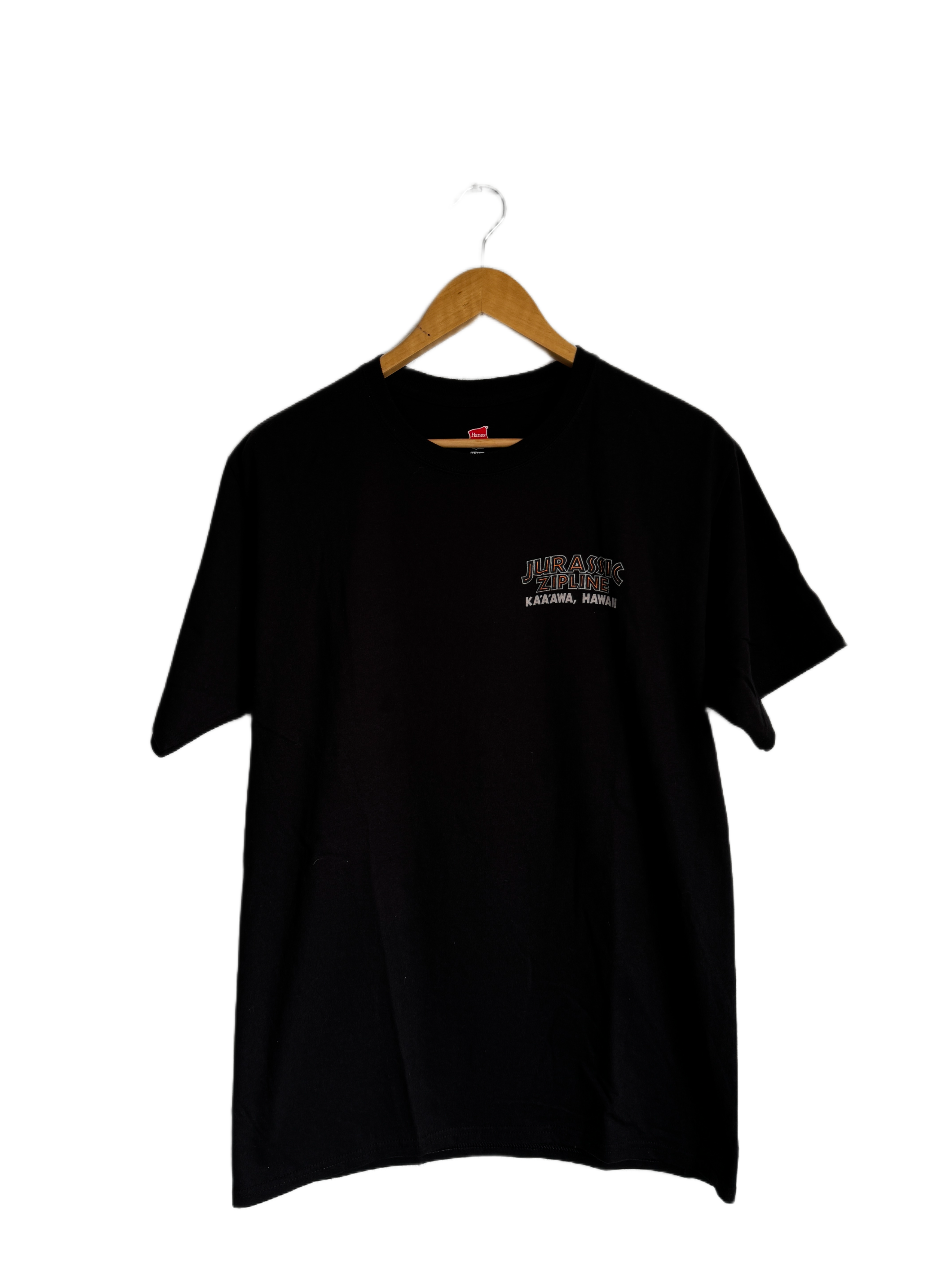 Jurassic Zipline Kualoa Ranch T-Shirt (Hanes Tagless)